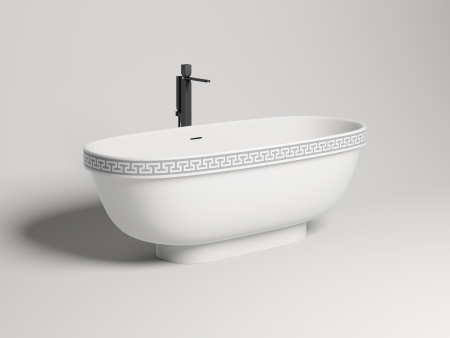 Ванна из литьевого мрамора Salini GRECA 180x80 103021MRF